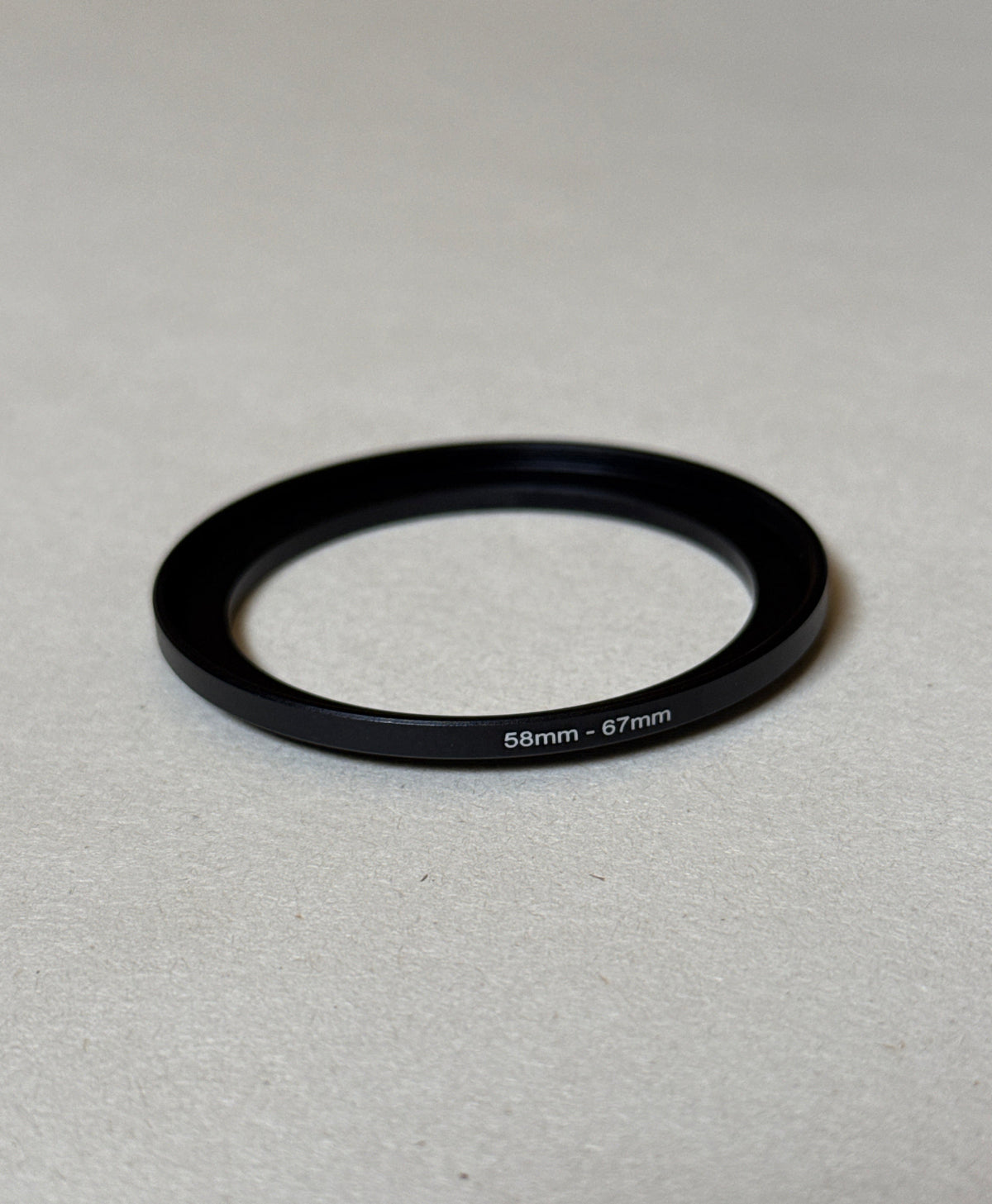 Step-Up Ring adaptateur bague filtre 58-67mm